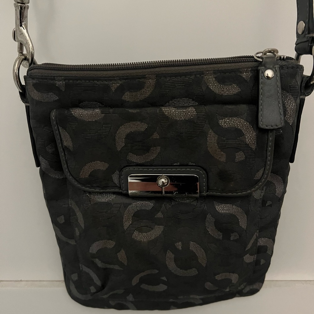 Coach cross body purse